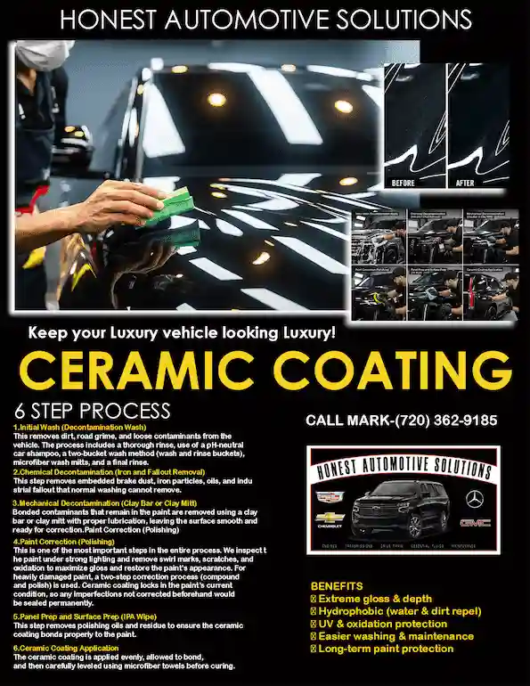 Ceramic Coating Detailing Aurora CO